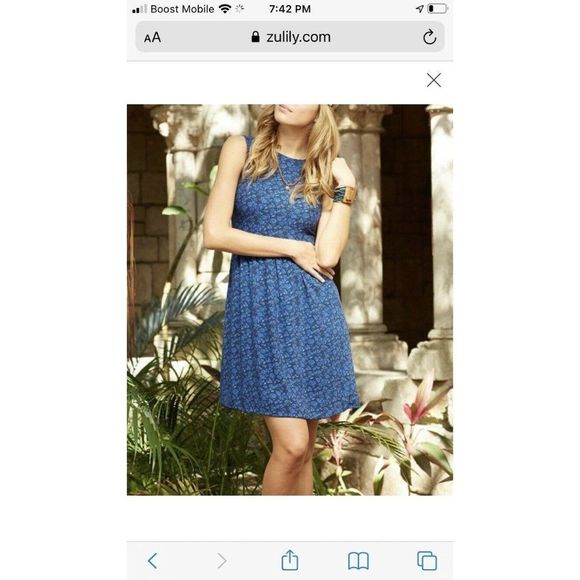 Matilda Jane Violets are Blue Dress - Picture 7 of 7